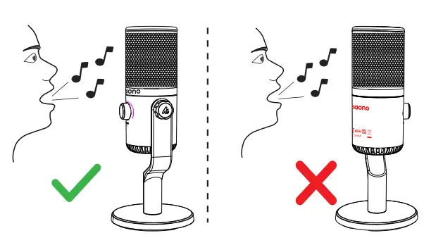 Maono DM30 RGB Programmable Condenser USB Microphone User Manual 13