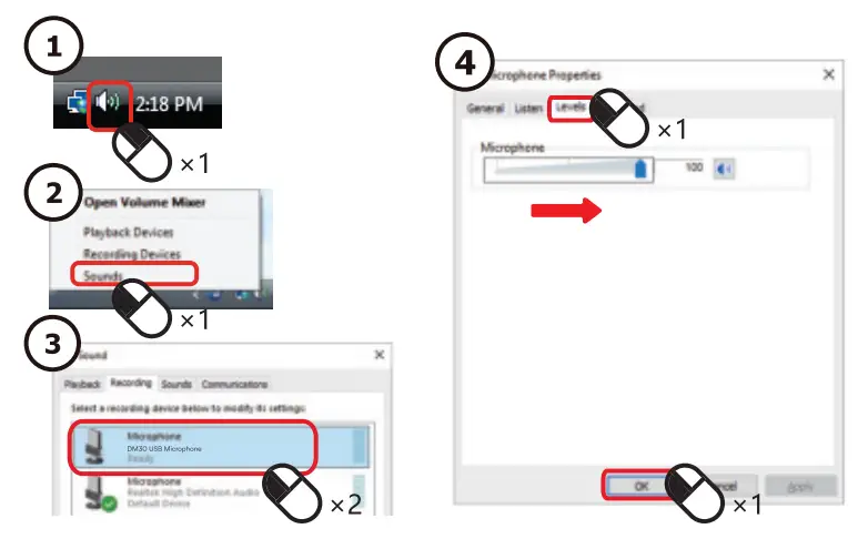 Maono DM30 RGB Programmable Condenser USB Microphone User Manual 16