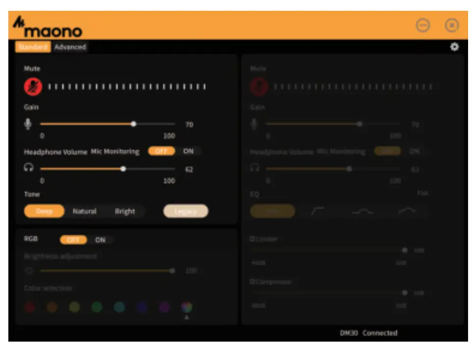 Maono DM30 RGB Programmable Condenser USB Microphone User Manual 20